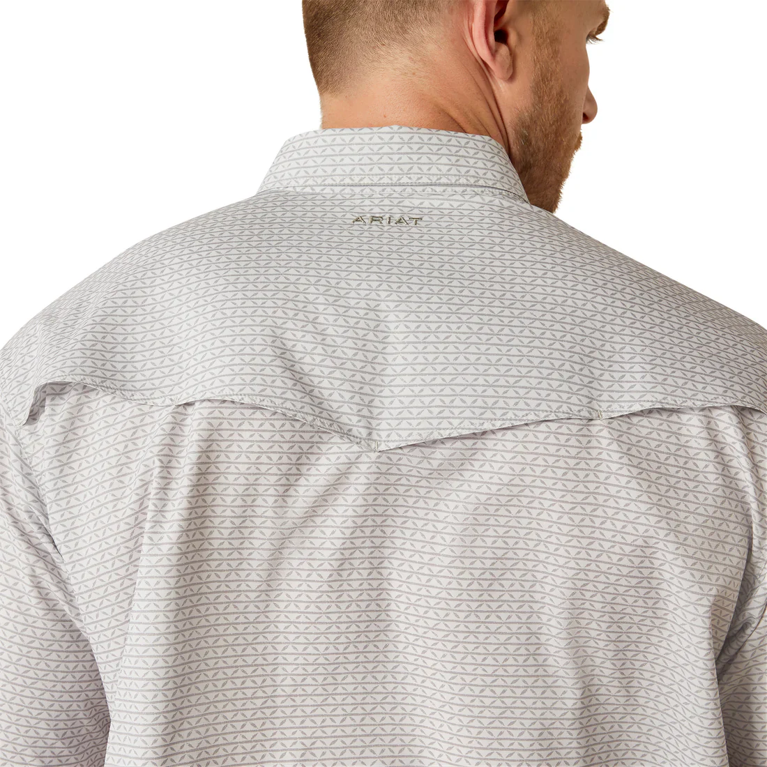 Ariat Men's Western VentTEK Moonbeam Short Sleeve Shirt - Image 3