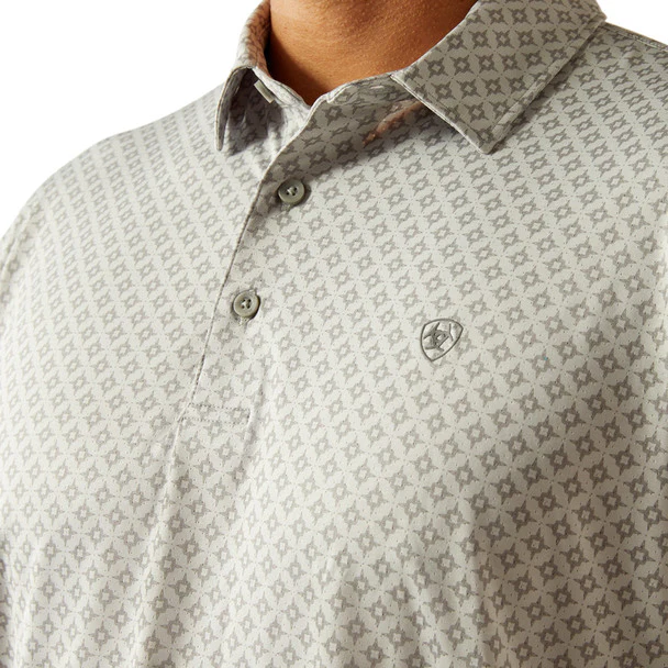 Ariat Micro Chip Airflow Men's Polo - Image 2