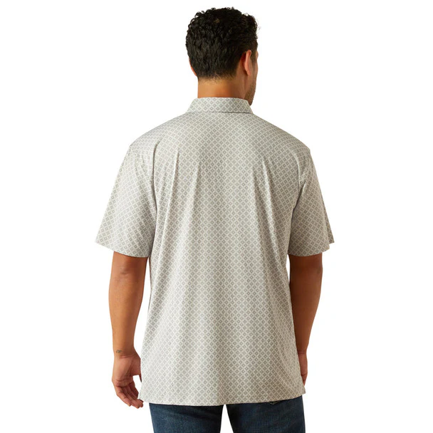 Ariat Micro Chip Airflow Men's Polo - Image 3