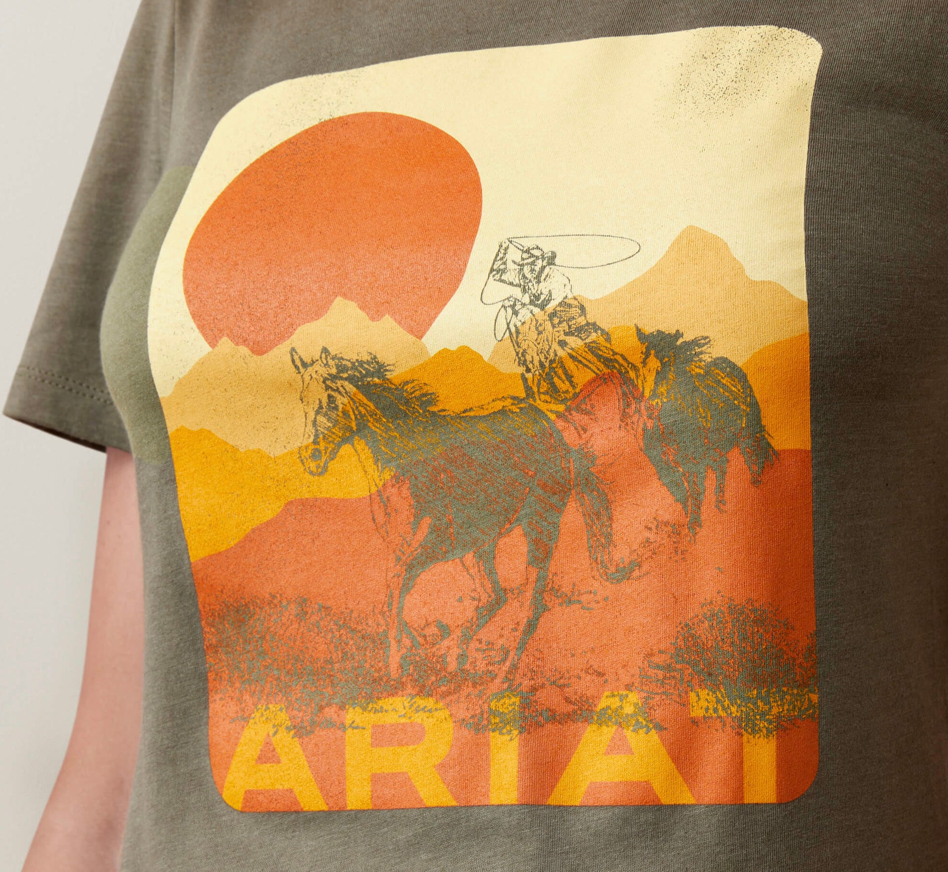 Final Sale ✨Ariat mustang fever SS Tshirt - Image 2