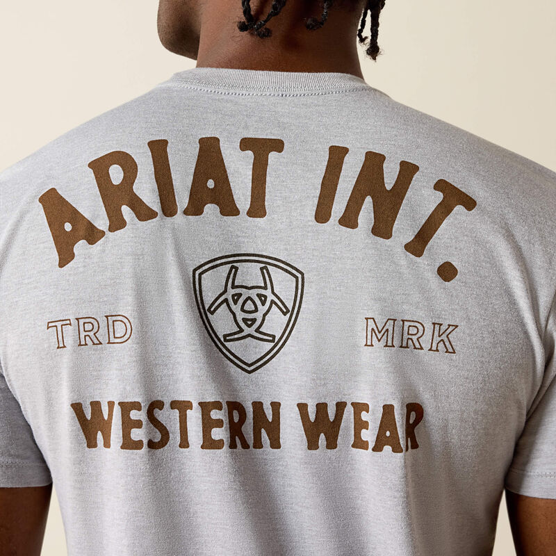 Ariat Outline Pewter T-Shirt - Image 4
