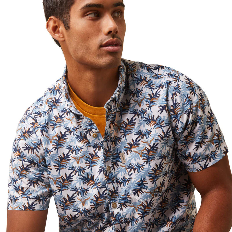 Final Sale✨Ariat Palm Waves Shirt - Image 2