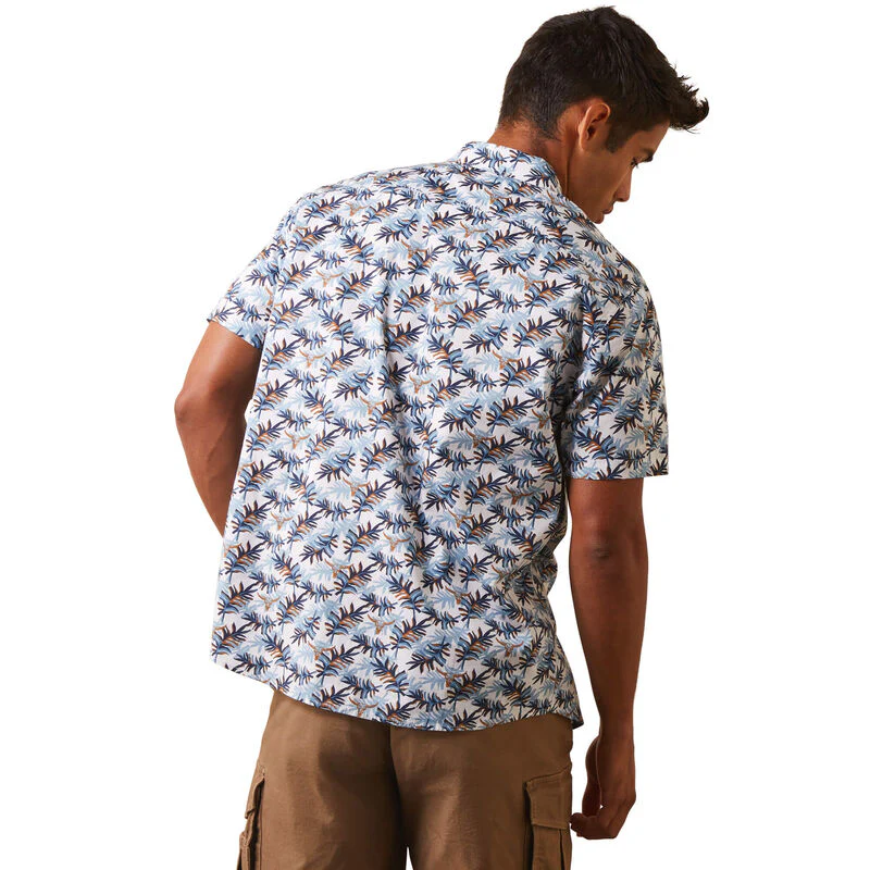 Final Sale✨Ariat Palm Waves Shirt - Image 3