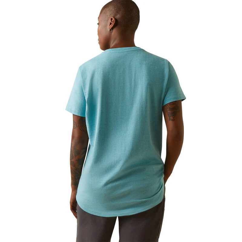 Final Sale✨Ariat Rebar Cotton V-Neck - Image 3