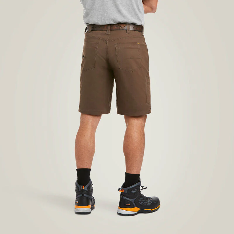 Ariat Rebar DuraStretch Made Tough 10" Short Wren - Image 2