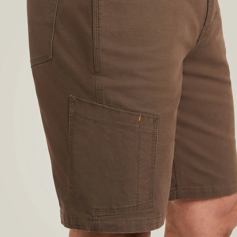 Ariat Rebar DuraStretch Made Tough 10" Short Wren - Image 4