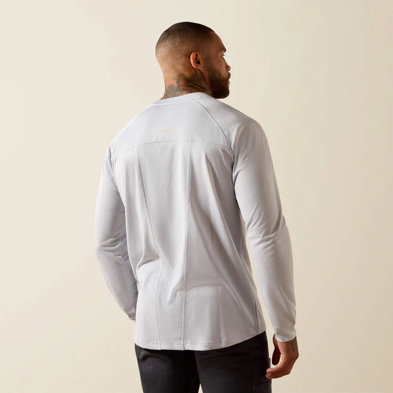 Ariat Rebar Heat Fighter Long Sleeve Micro Chip - Image 2
