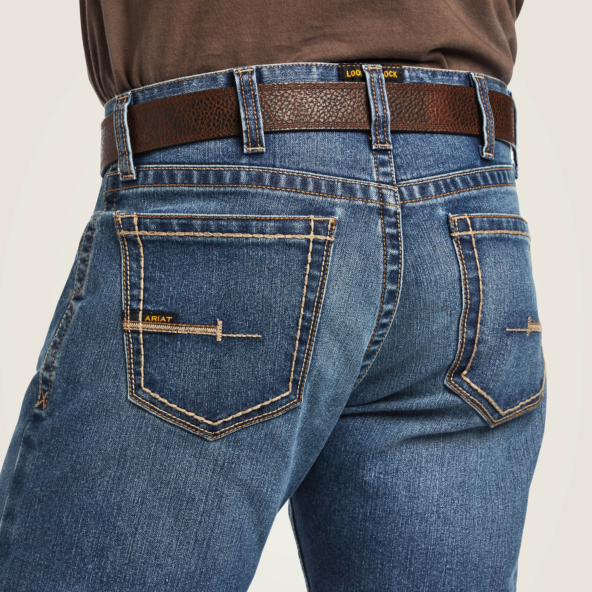 Ariat M7 Rebar Edge Men's Straight Leg Jeans - Image 4