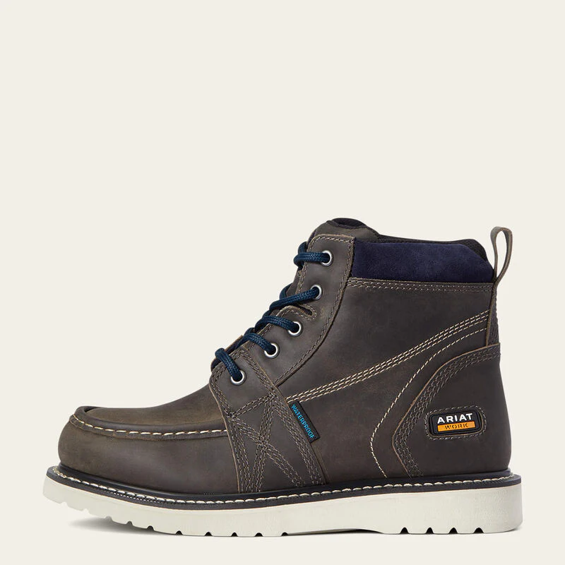 Ariat Rebar Wedge Moc Toe Waterproof Soft - Image 2