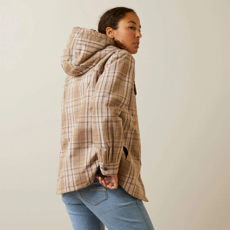 Ariat Rebar Women's Flannel Shacket - Image 3