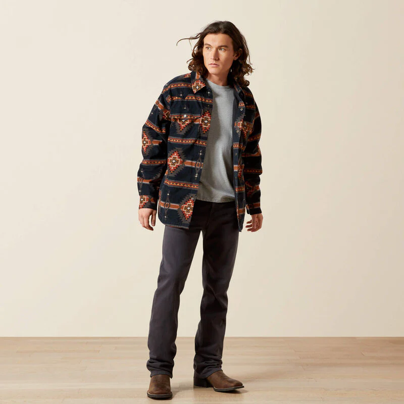 Ariat Retro Corduroy Men's Shirt - Image 4