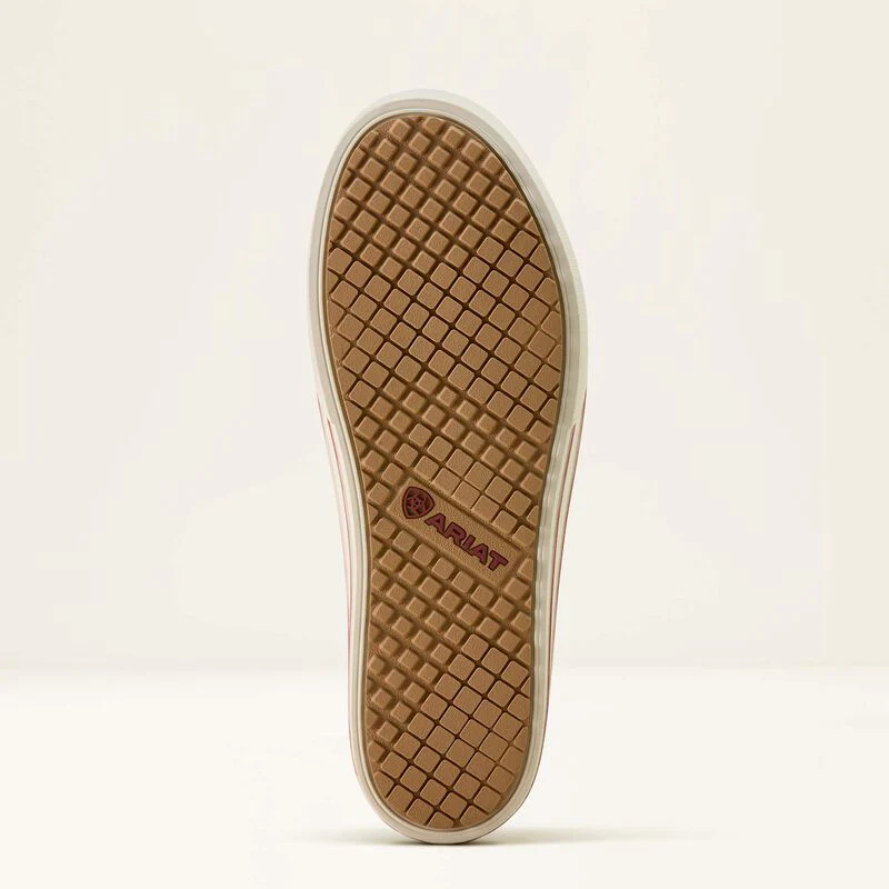 Ariat Skylar Dubonnet Croc Print Shoes - Image 2