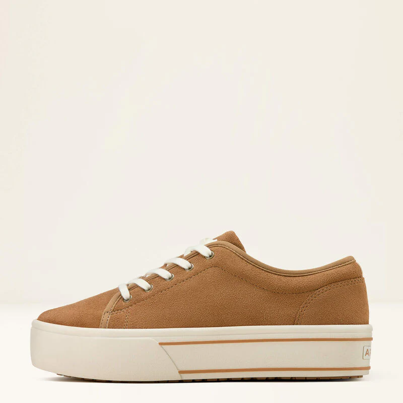 Ariat Skylar Tan Suede Tennis Shoes - Image 2