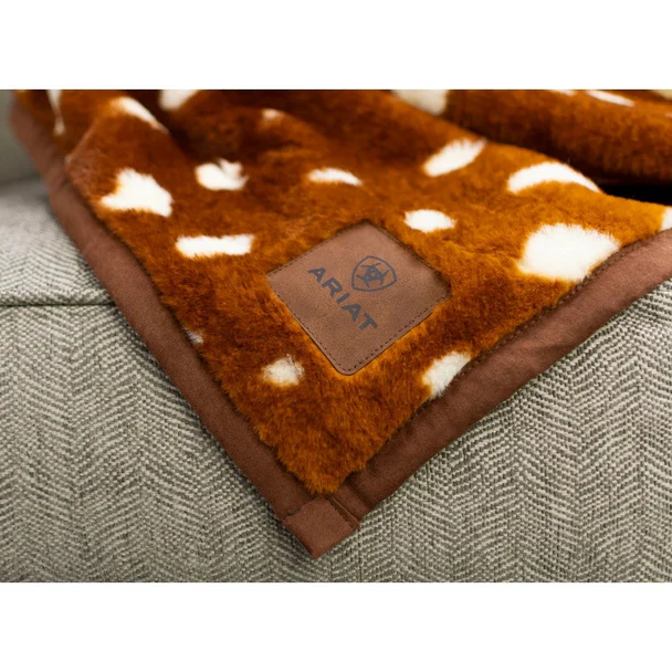 Ariat Snuggle Blanket Antelope - Image 2