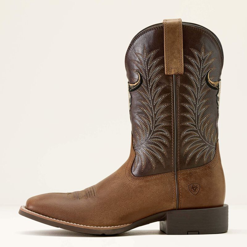 Ariat Sport Steer Skull Men's Boots - Image 2
