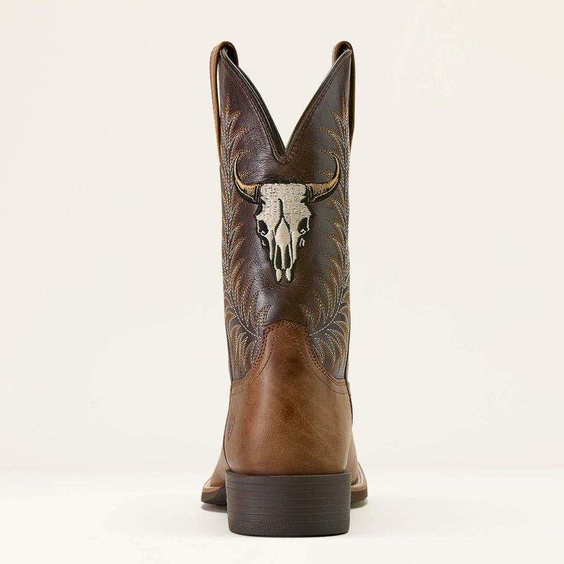 Ariat Sport Steer Skull Men's Boots - Image 5