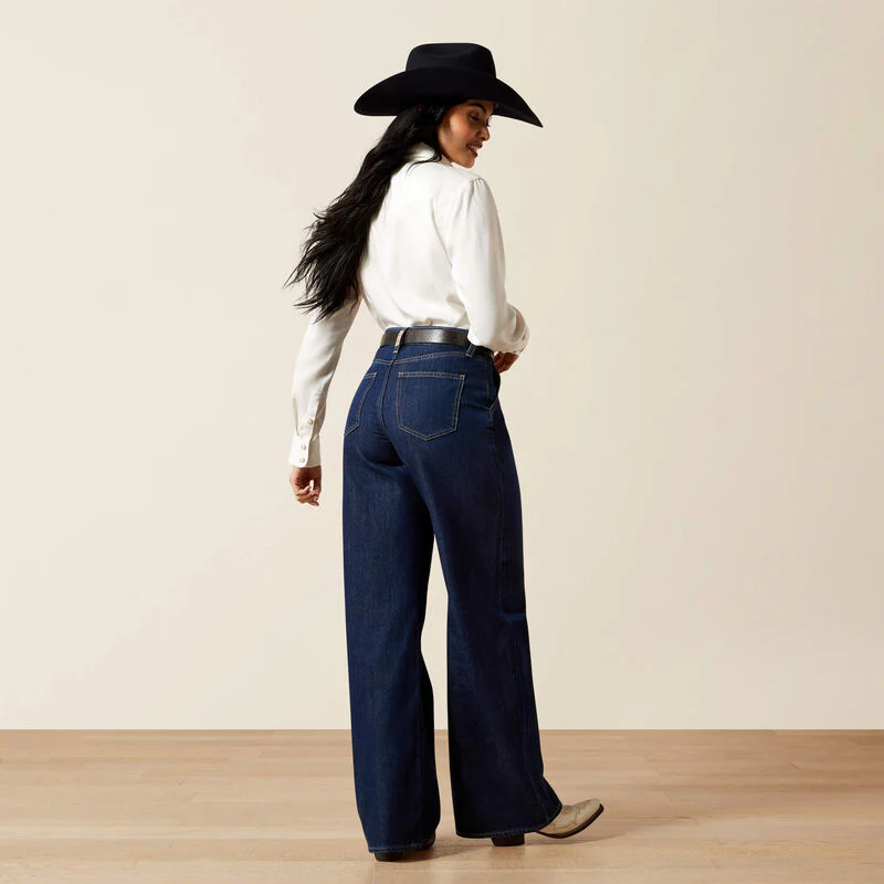Ariat Ultra High Rise Pleated Trouser Jean - Image 4