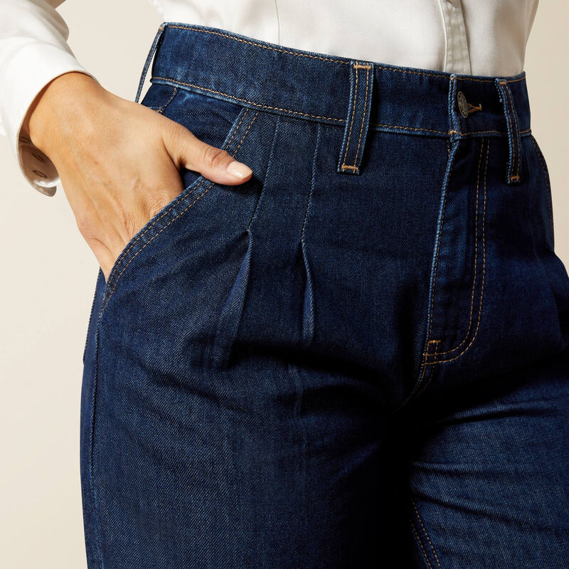 Ariat Ultra High Rise Pleated Trouser Jean - Image 5