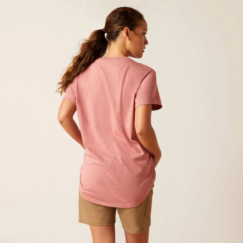Ariat V-Neck Mineral Rebar Women's T-Shirt - Image 3