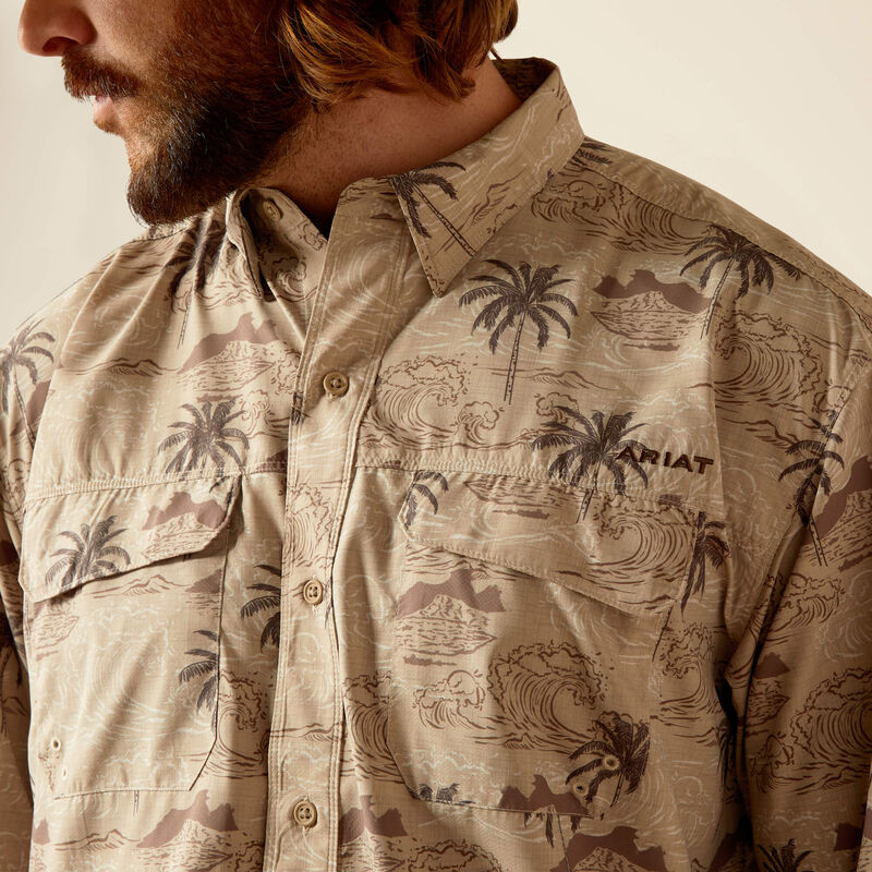 Ariat VentTEK Desert Mocha Shirt - Image 3