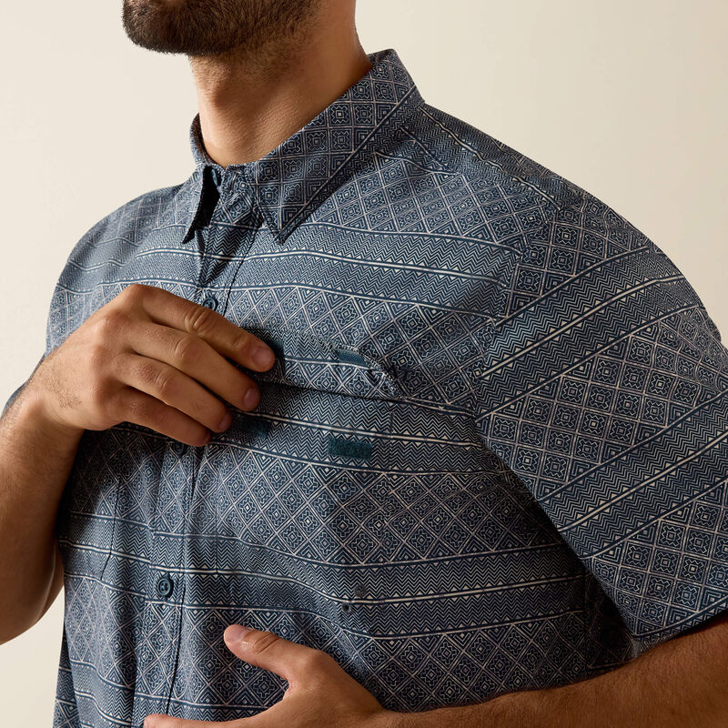 Ariat VentTek Outbound Dark Denim Shirt - Image 2