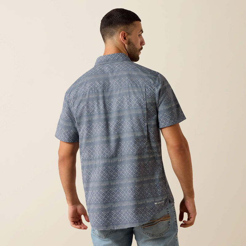 Ariat VentTek Outbound Dark Denim Shirt - Image 4