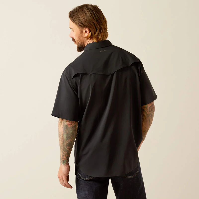 Ariat VentTek Snap Up Black Men's - Image 2