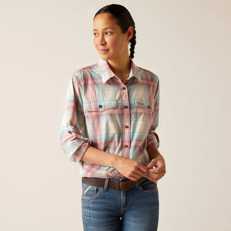 Ariat Rebar Made Tough DuraStretch Women's Work Shirt - Image 3