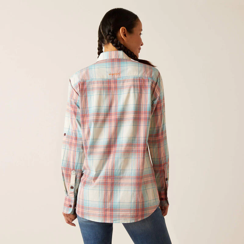 Ariat Rebar Made Tough DuraStretch Women's Work Shirt - Image 4