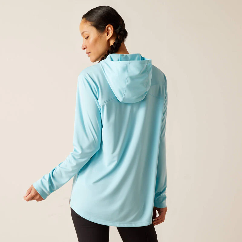 Ariat Women's Rebar Sunblocker Hooded T-Shirt - Image 2