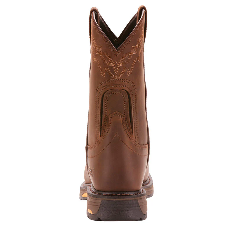 Ariat WorkHog Waterproof Roper Toe Work Boot Soft - Image 3