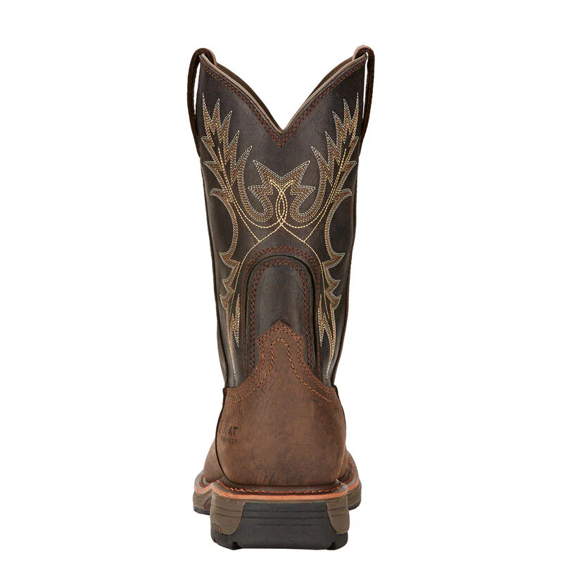 Ariat WorkHog Waterproof Square Toe Work Boot Soft - Image 5