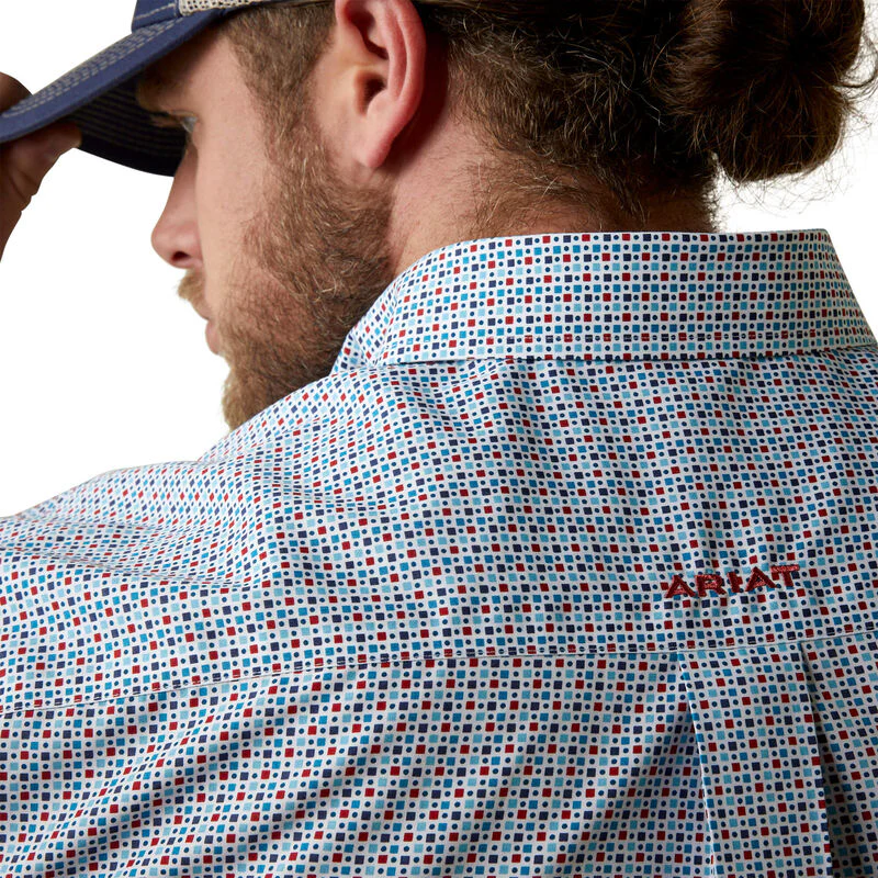 Final Sale ✨ Ariat Wrinkle Free Eron Classic Fit Shirt - Image 3