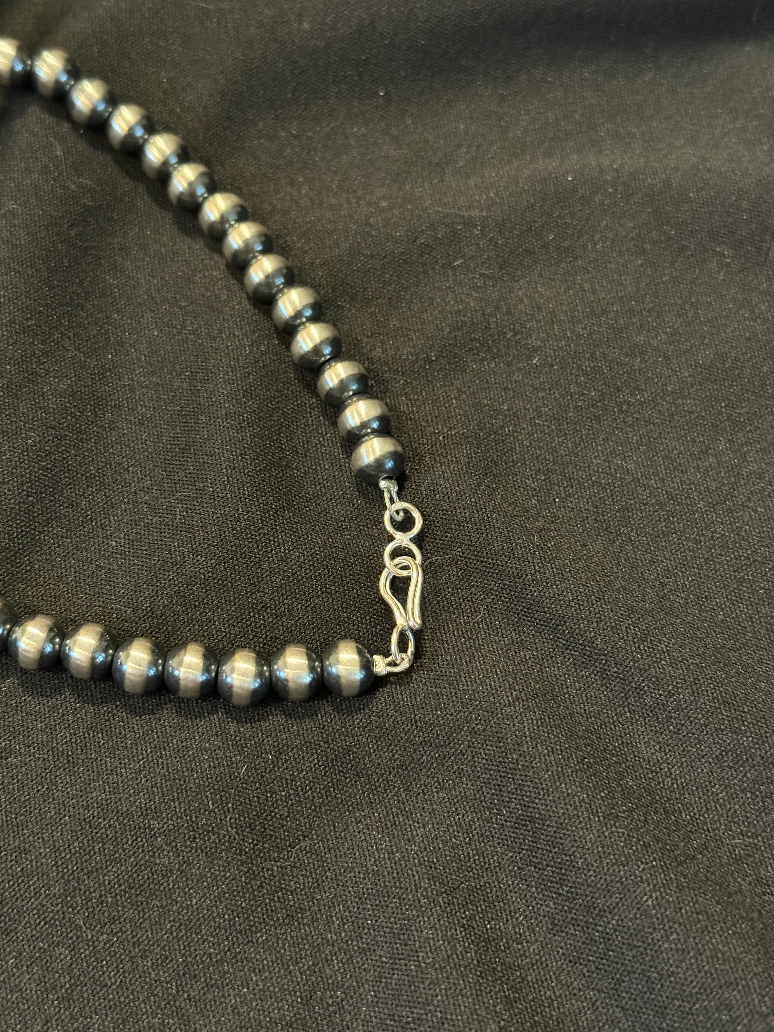 Authentic 7mm Navajo Pearls 22" - Image 3