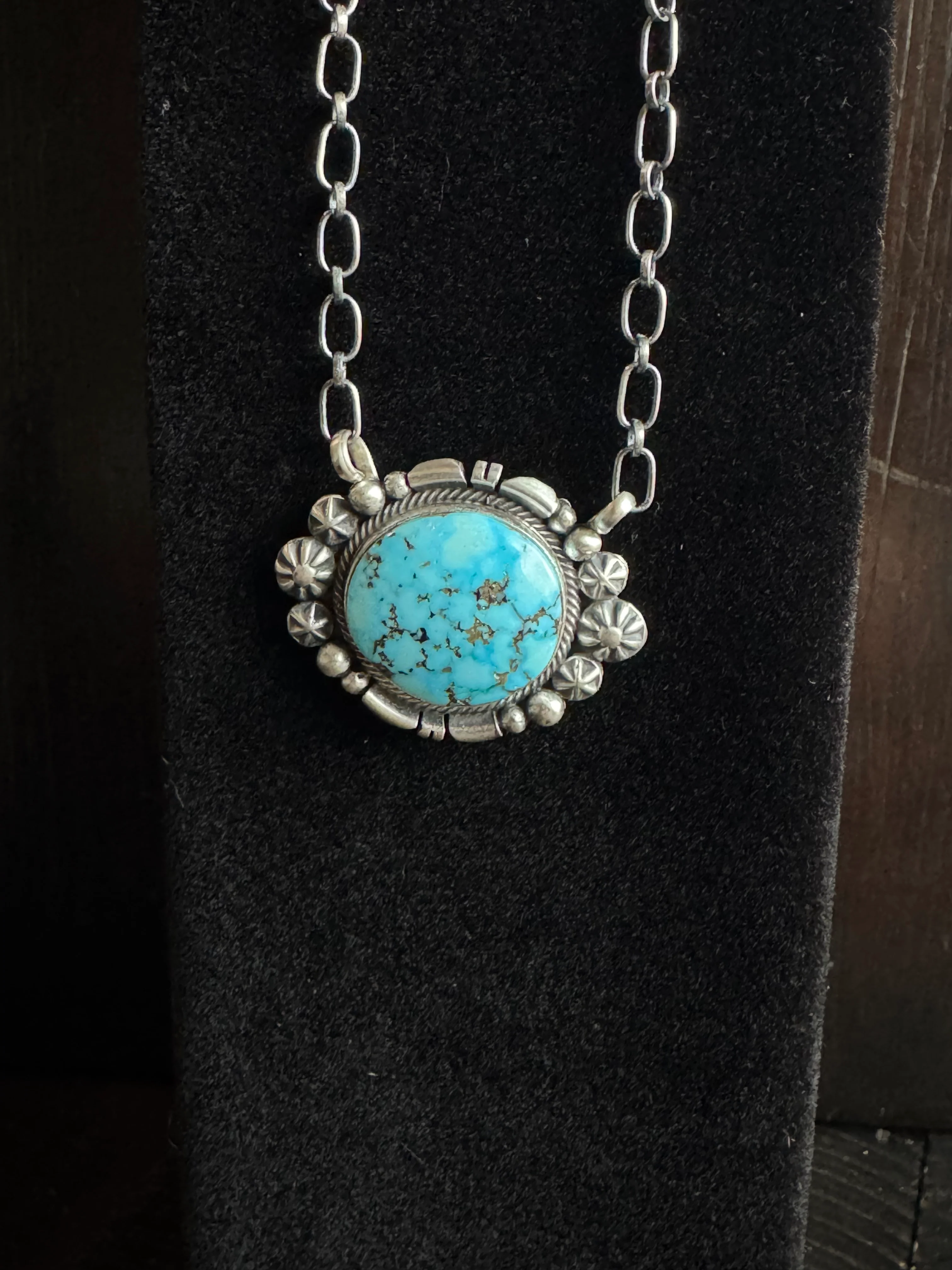 Authentic Baby Blue Turquoise Necklace - Image 2
