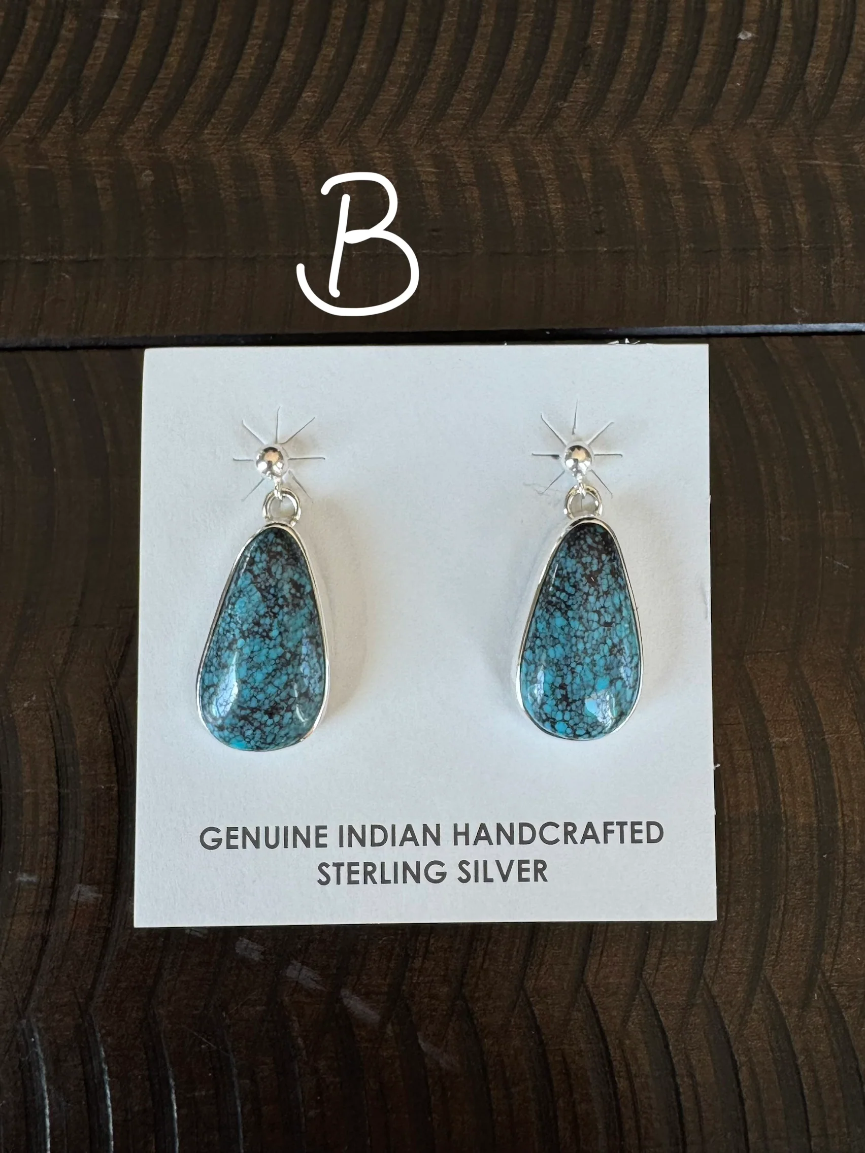 Authentic Dallas Turquoise Earrings - Image 2