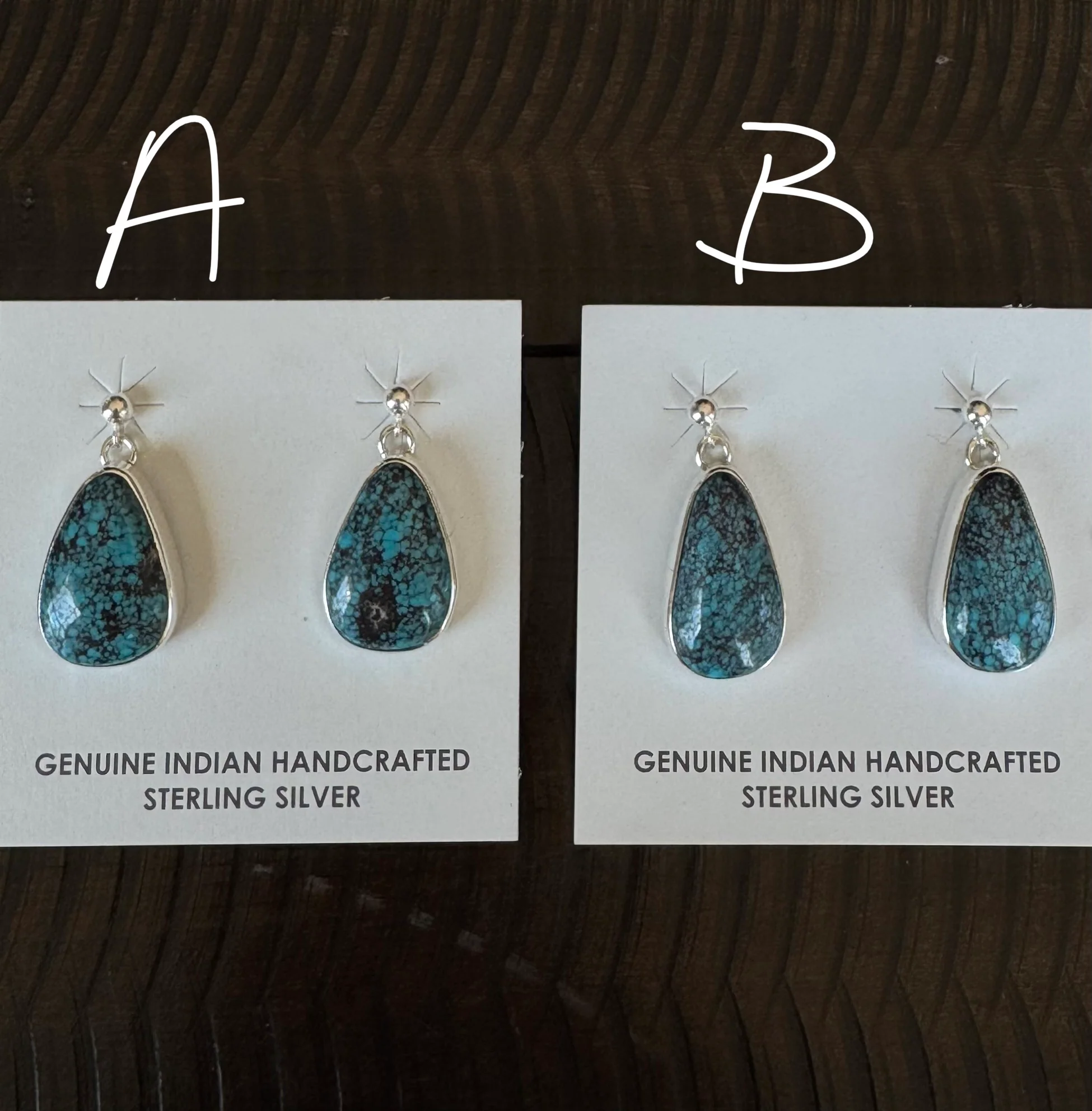 Authentic Dallas Turquoise Earrings - Image 3