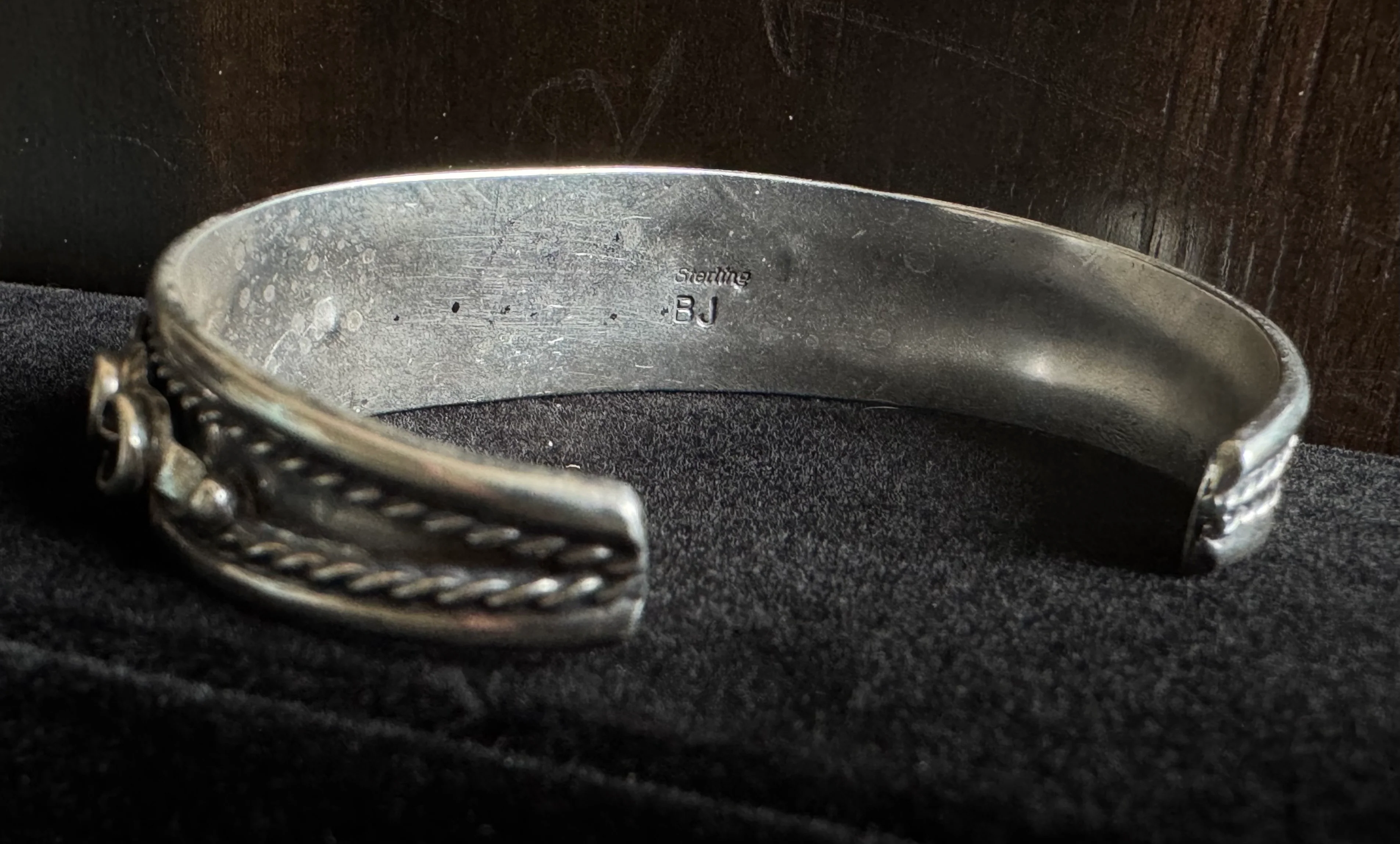 Authentic Flora Silver Cuff - Image 3
