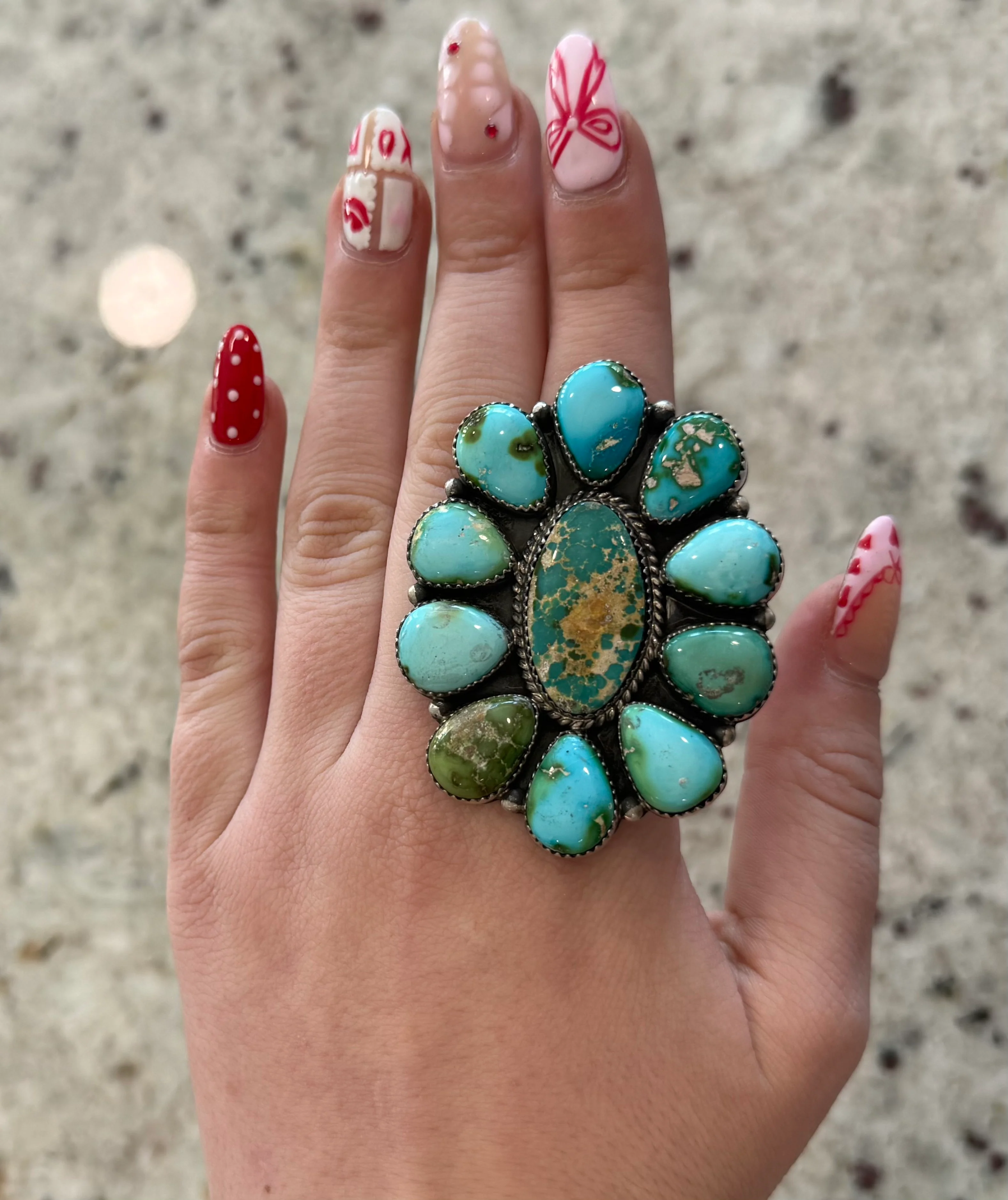 Authentic Mallory Cluster Ring - Image 2