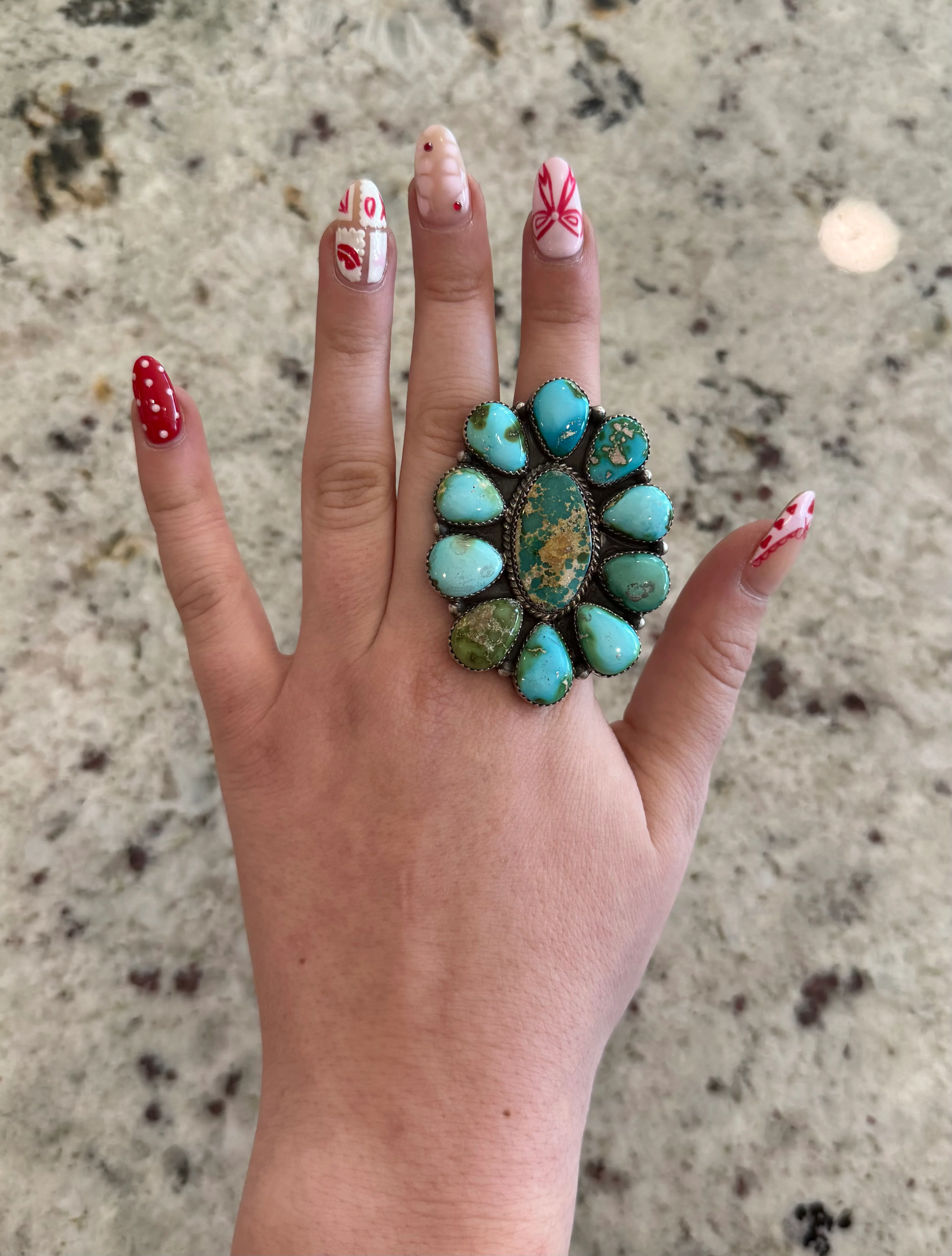 Authentic Mallory Cluster Ring - Image 4