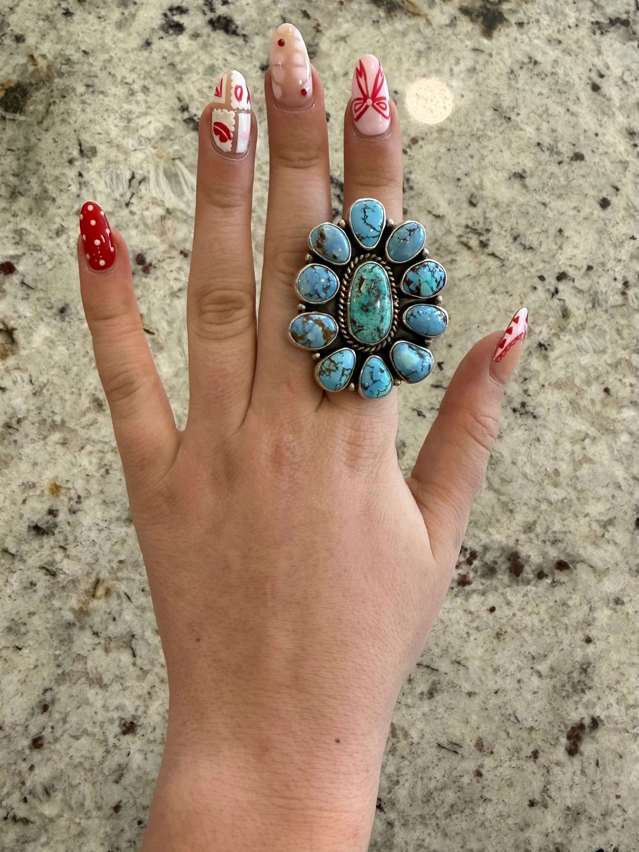Authentic Amelia Cluster Ring - Image 2