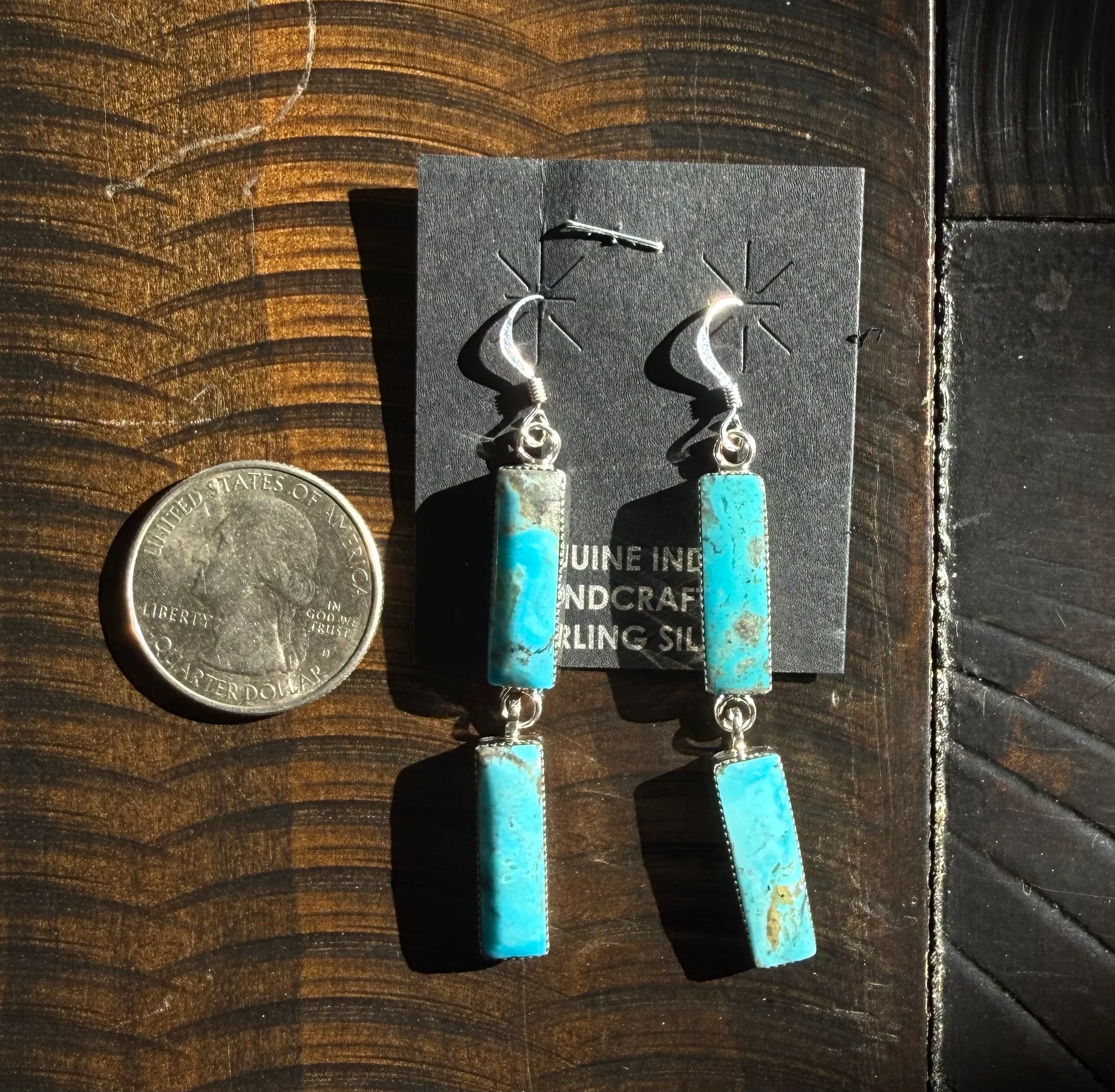 Authentic Maria Dangle Earrings - Image 2