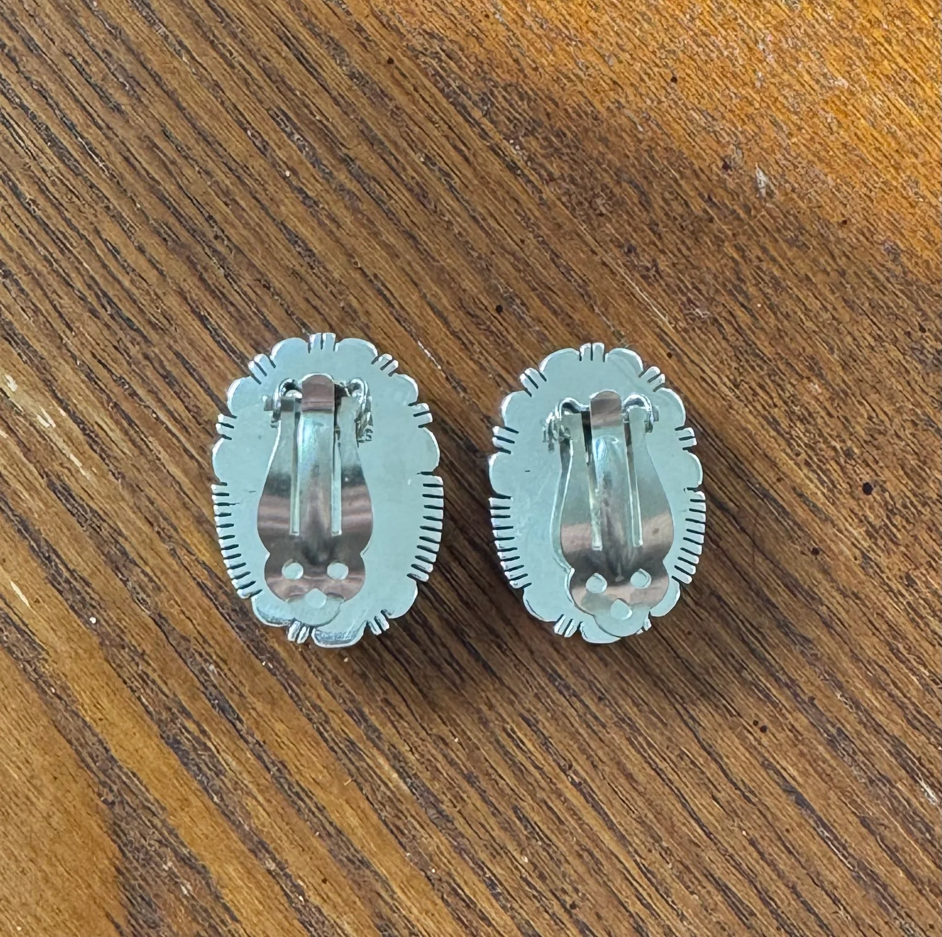 Authentic Mine #8 Clip on Earrings - Image 3