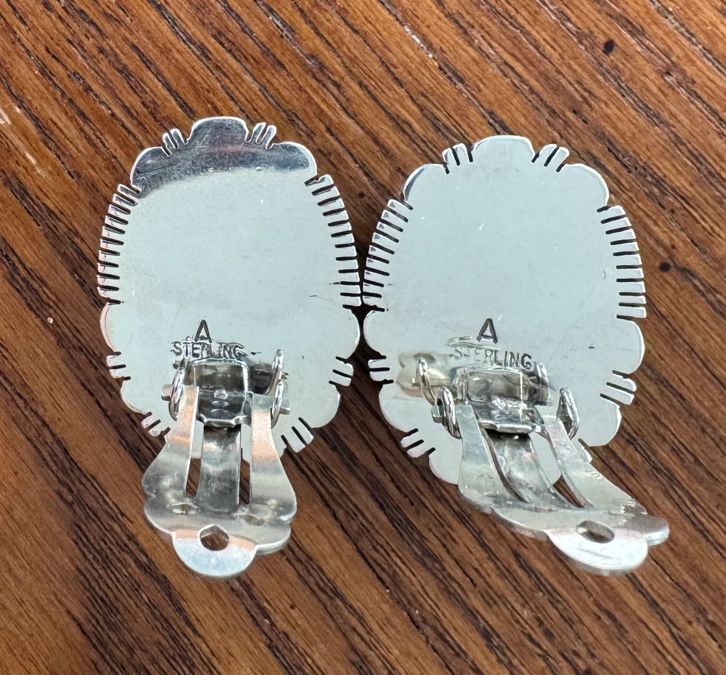 Authentic Mine #8 Clip on Earrings - Image 4