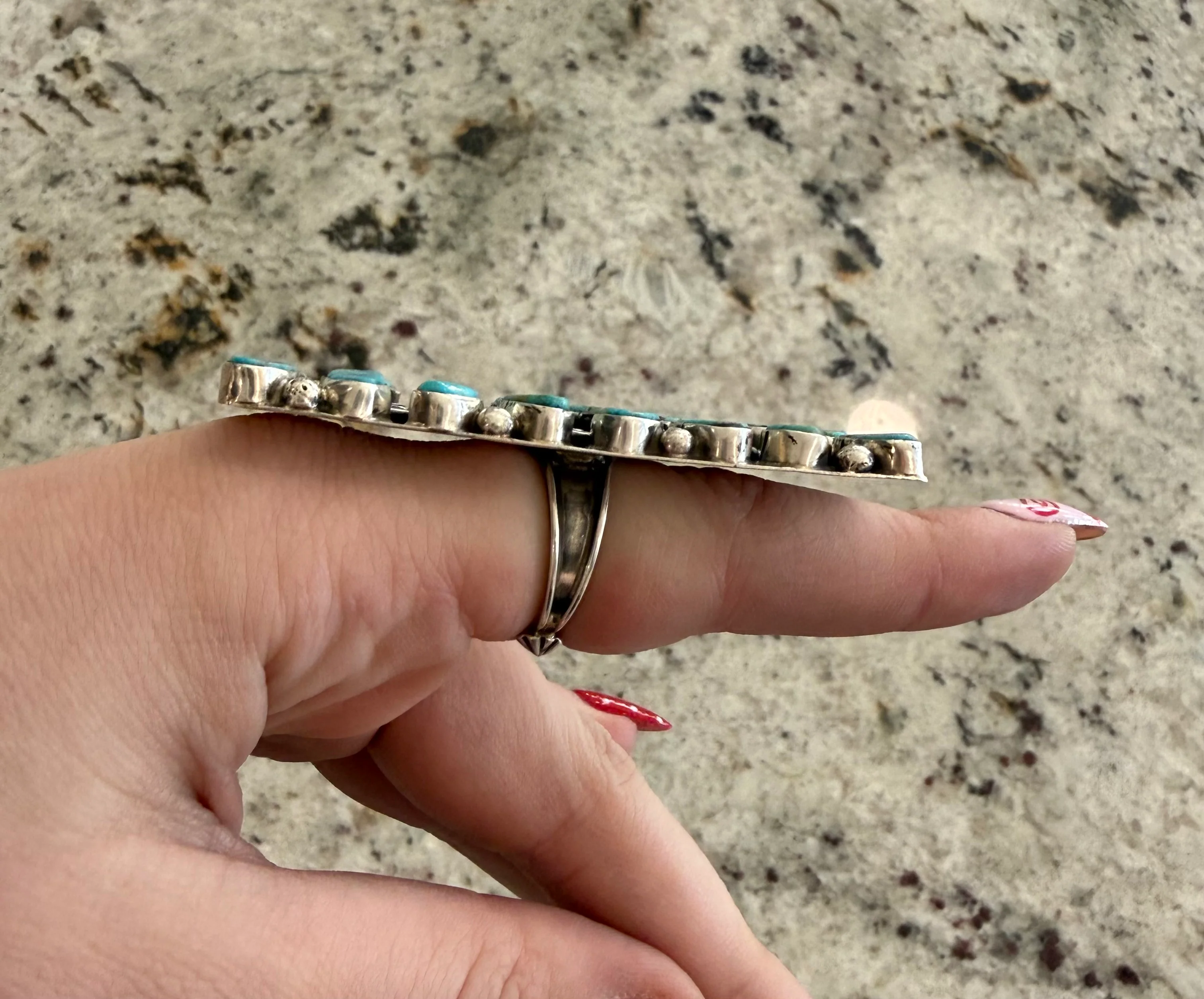 Authentic Priscilla Bar Ring - Image 4
