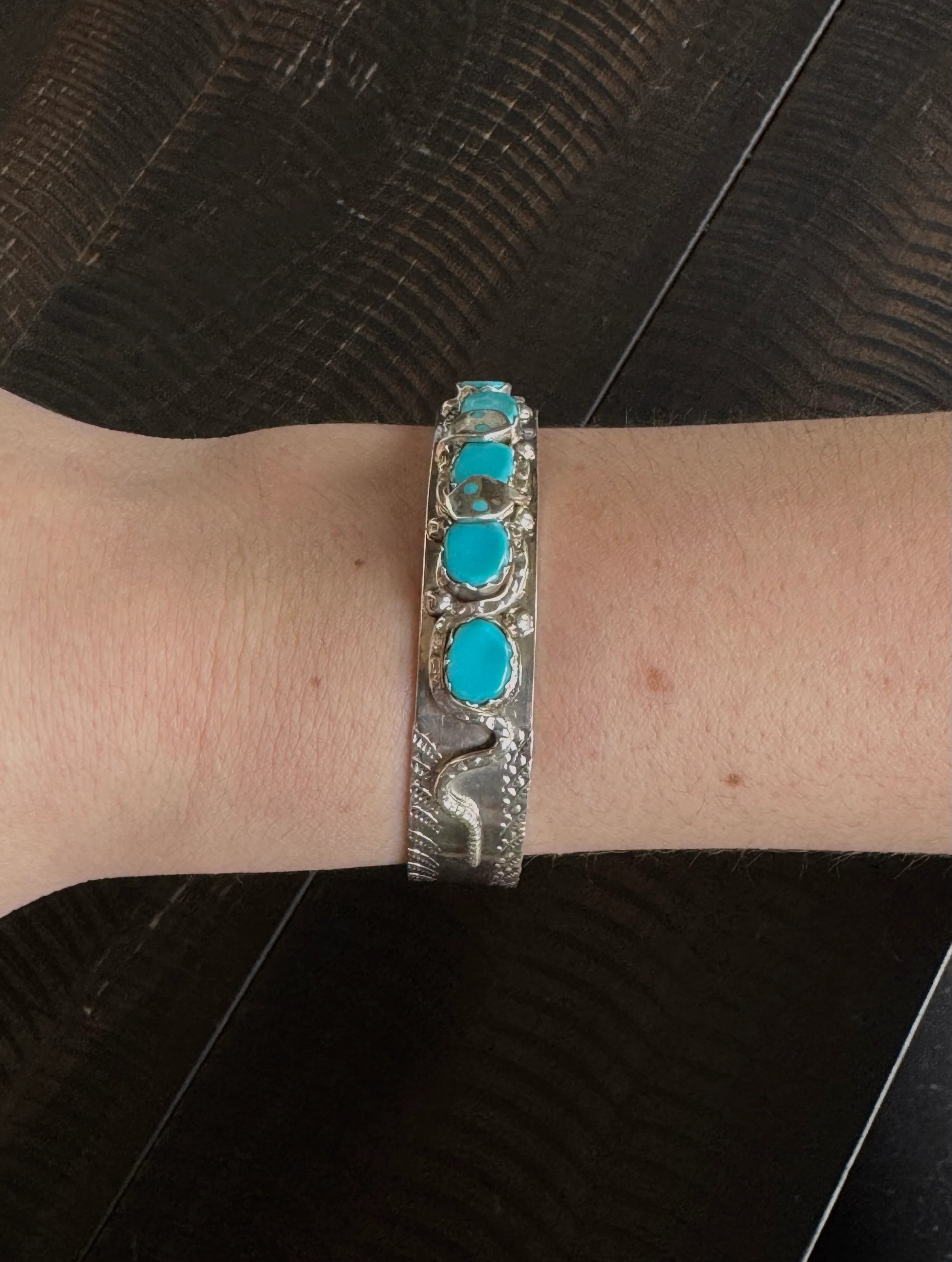 Authentic Effie C. Serpent Cuff - Image 3