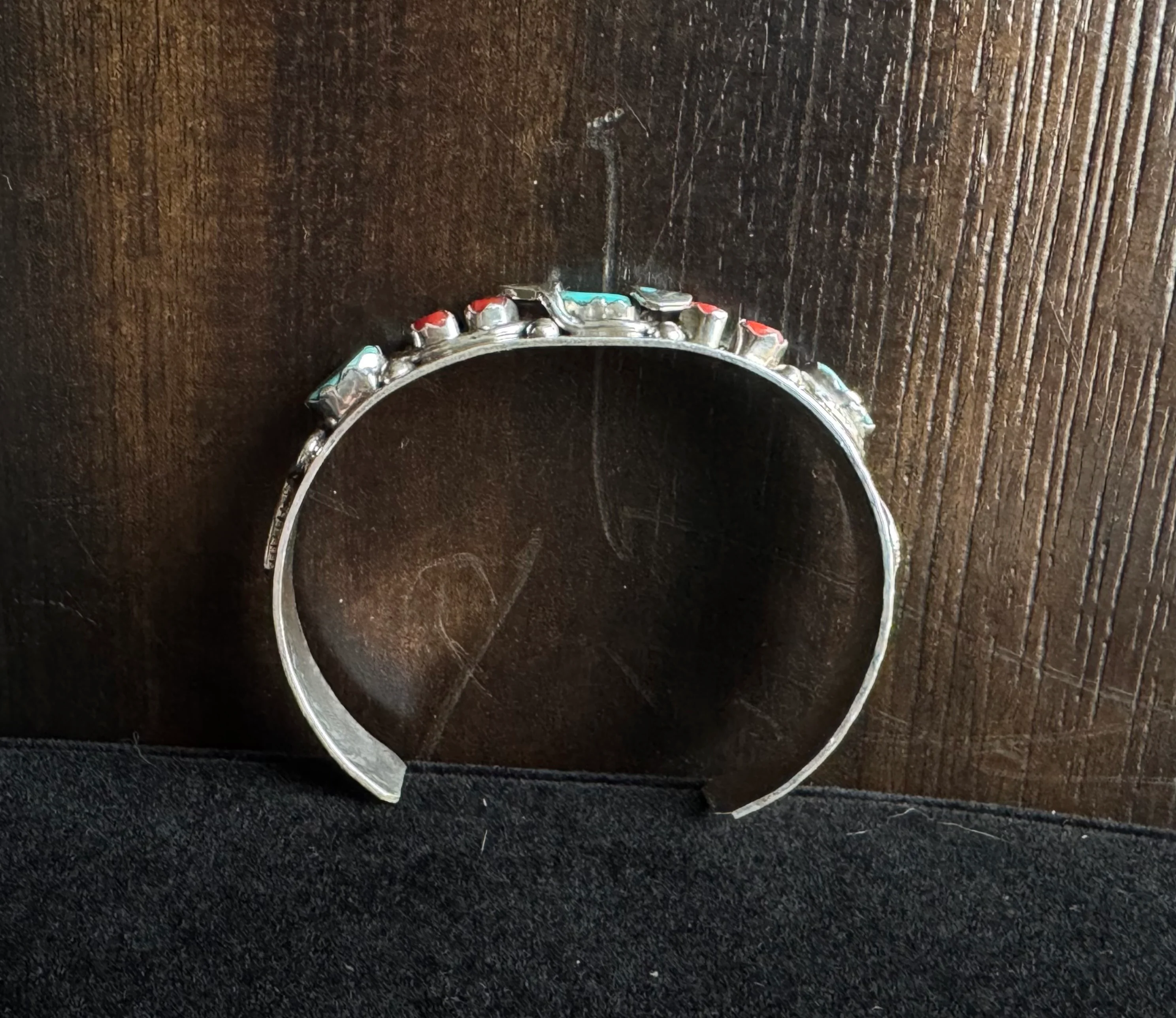 Authentic Effie C. Serpent Cuff in Red - Image 5