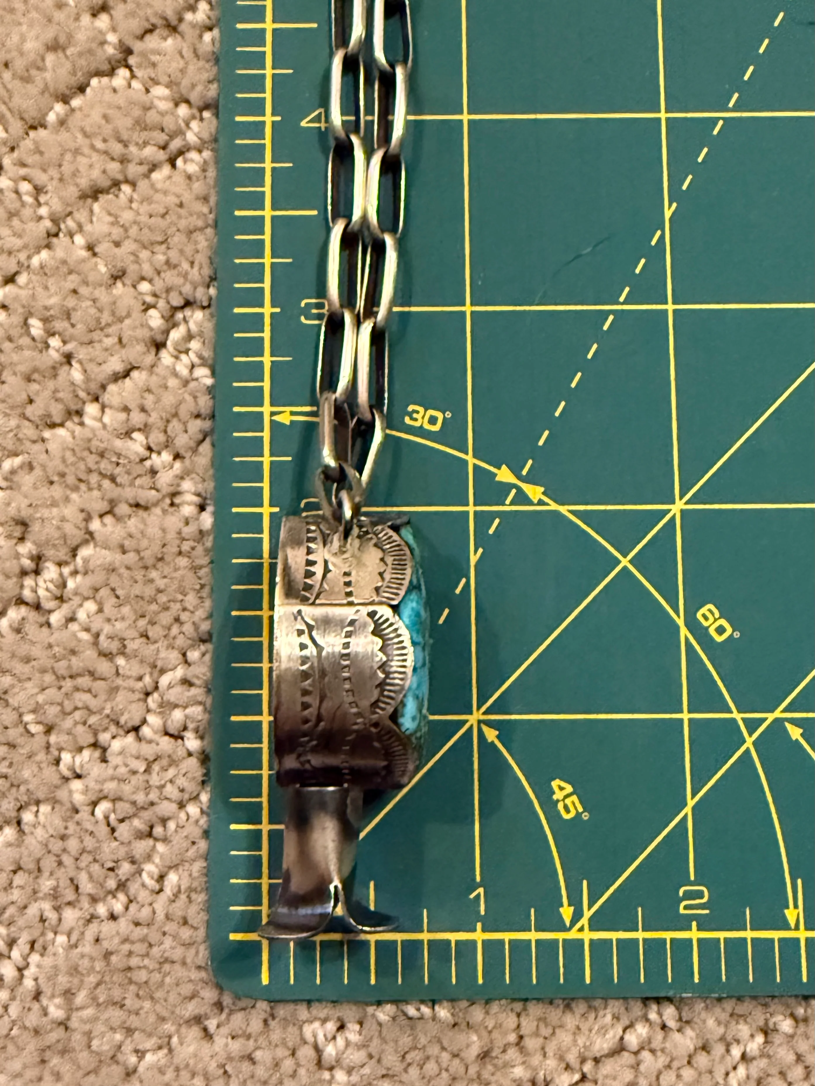 Authentic Teardrop Squash Blossom Necklace - Image 7