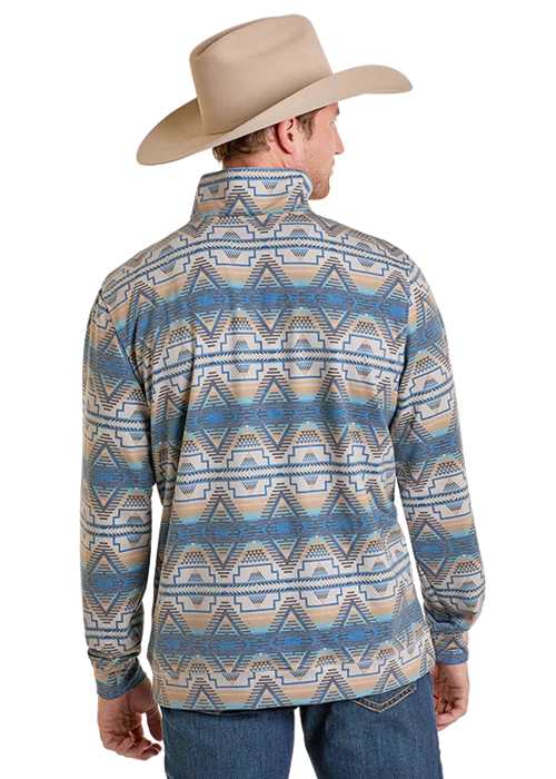 Aztec Mountains Men's Pullover - Image 2