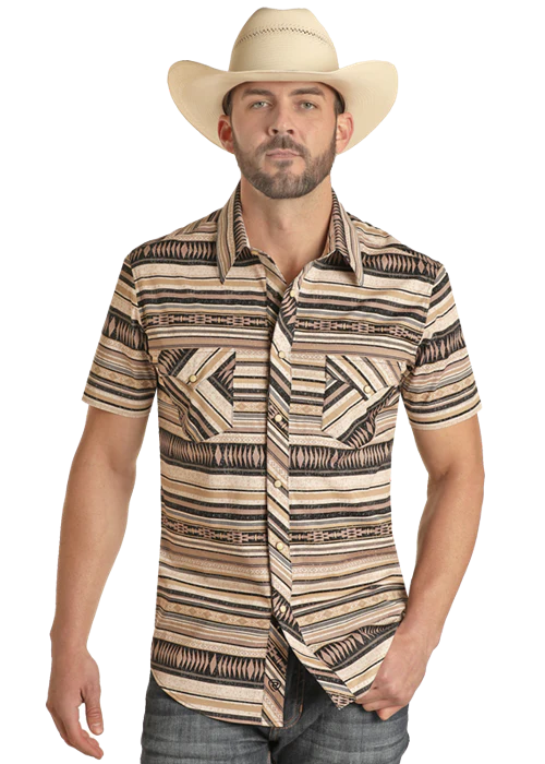 Final Sale ✨Aztec Sands Men's Short Sleeve